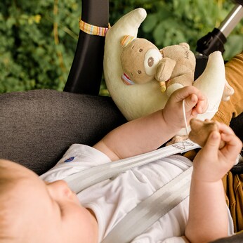 Spieluhr Teddy im Mond Rainbow 20 cm