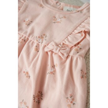 Kleid Flügelarm Blumen