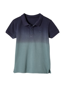 Jungen Poloshirt, Dip-Dye-Effekt