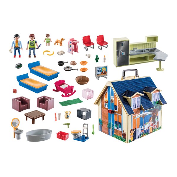 70985 Maison Transportable 'playmobil' Dollhouse - N/A - Kiabi