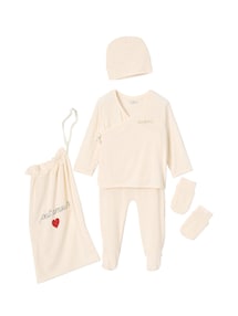 5-teiliges Baby-Set für Neugeborene , Ripp