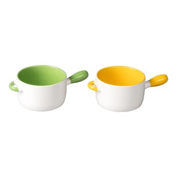 Bols à soupe «Duo», lot de 2