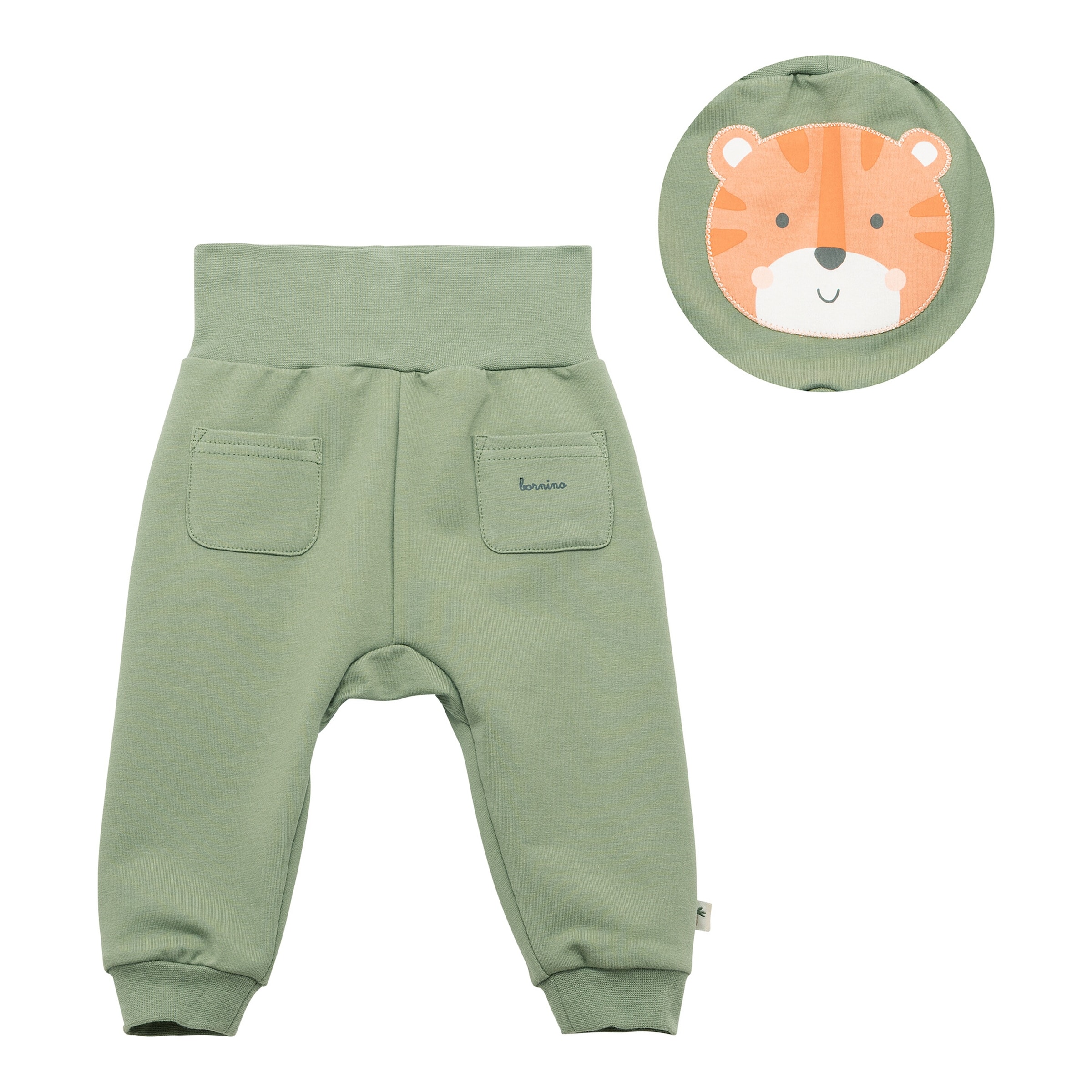 Bornino Sunny Adventure Jogginghose mit Po-Applikation Tiger