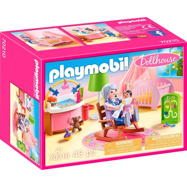 Playmobil® - DOLLHOUSE - 70210 Chambre de bébé
