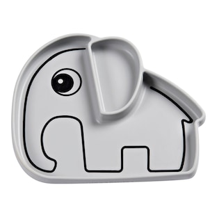 Esslernteller Silikon Elefant Elphee