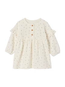 Mädchen Baby-Set: Kleid & Haarband mit Herzen