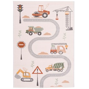 Kinder Teppich Maui Kids Baustelle