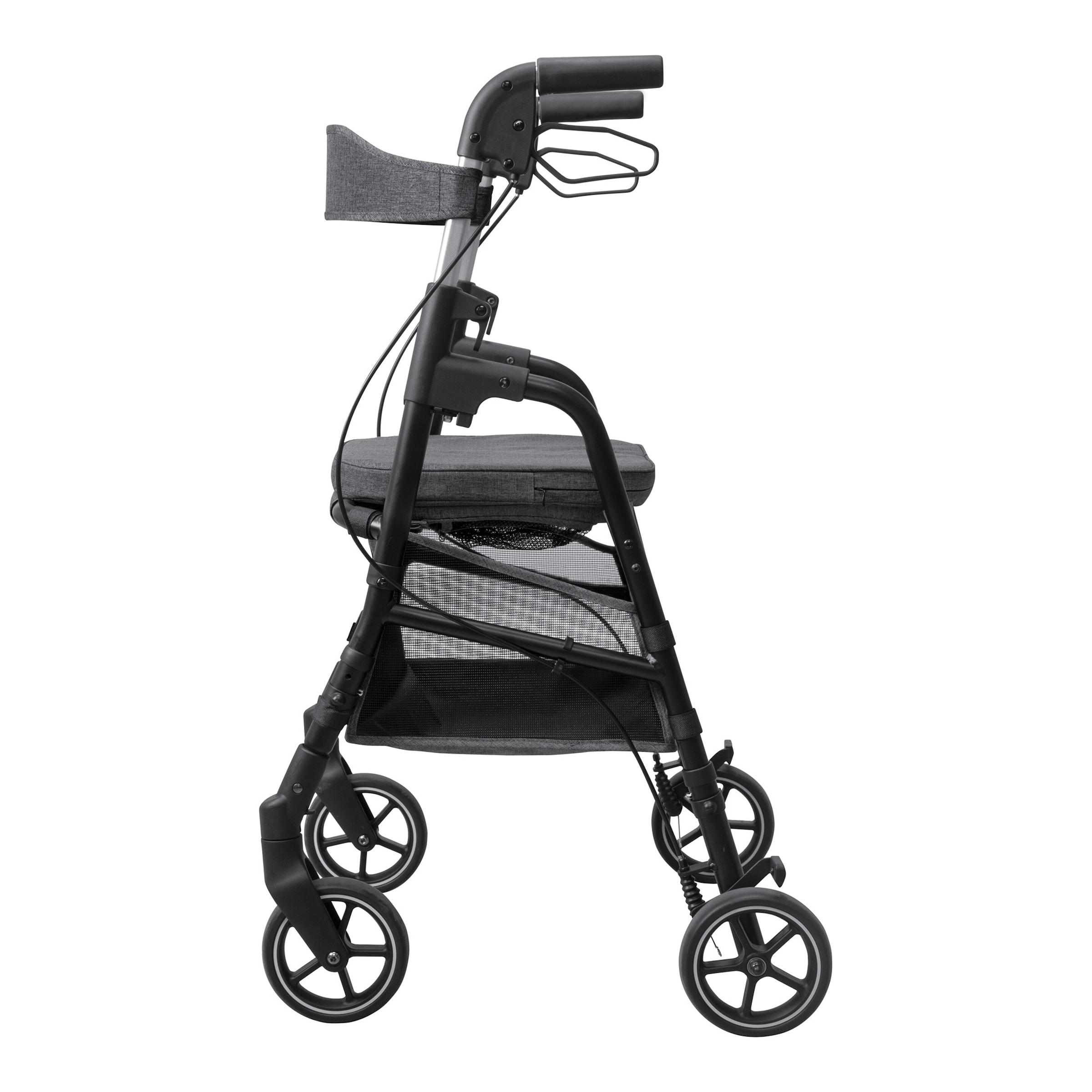 Gehhilfe W04 mit Sitztasche, klappbar