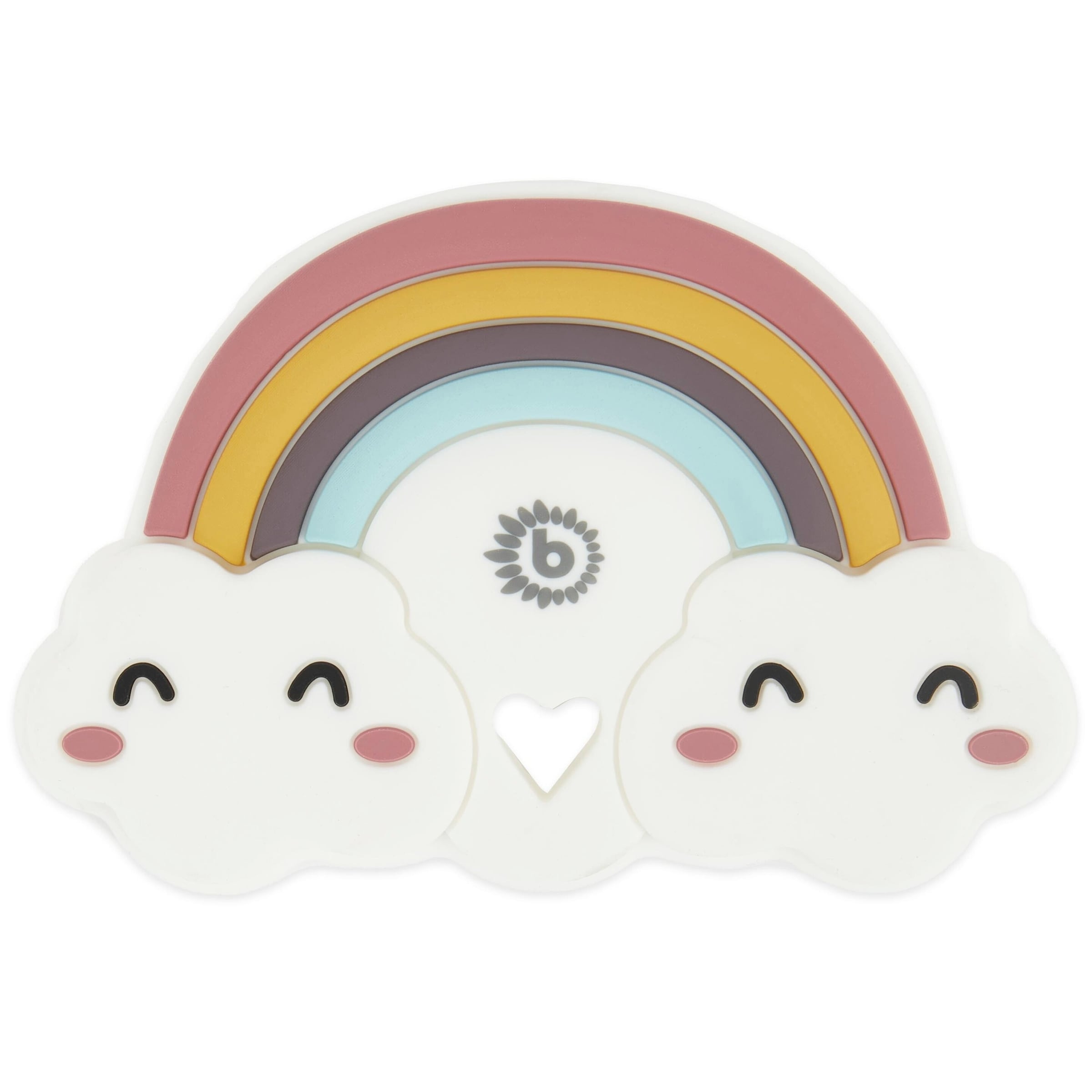 Bieco Beißring Silikon Regenbogen - ab Geburt