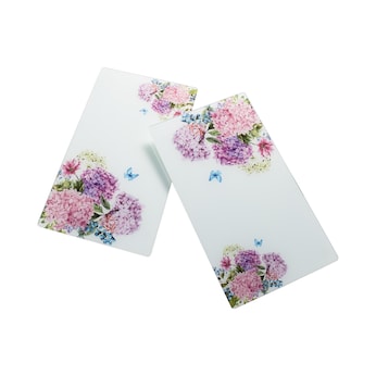 Afdekplaten "Hortensia", 2 stuks