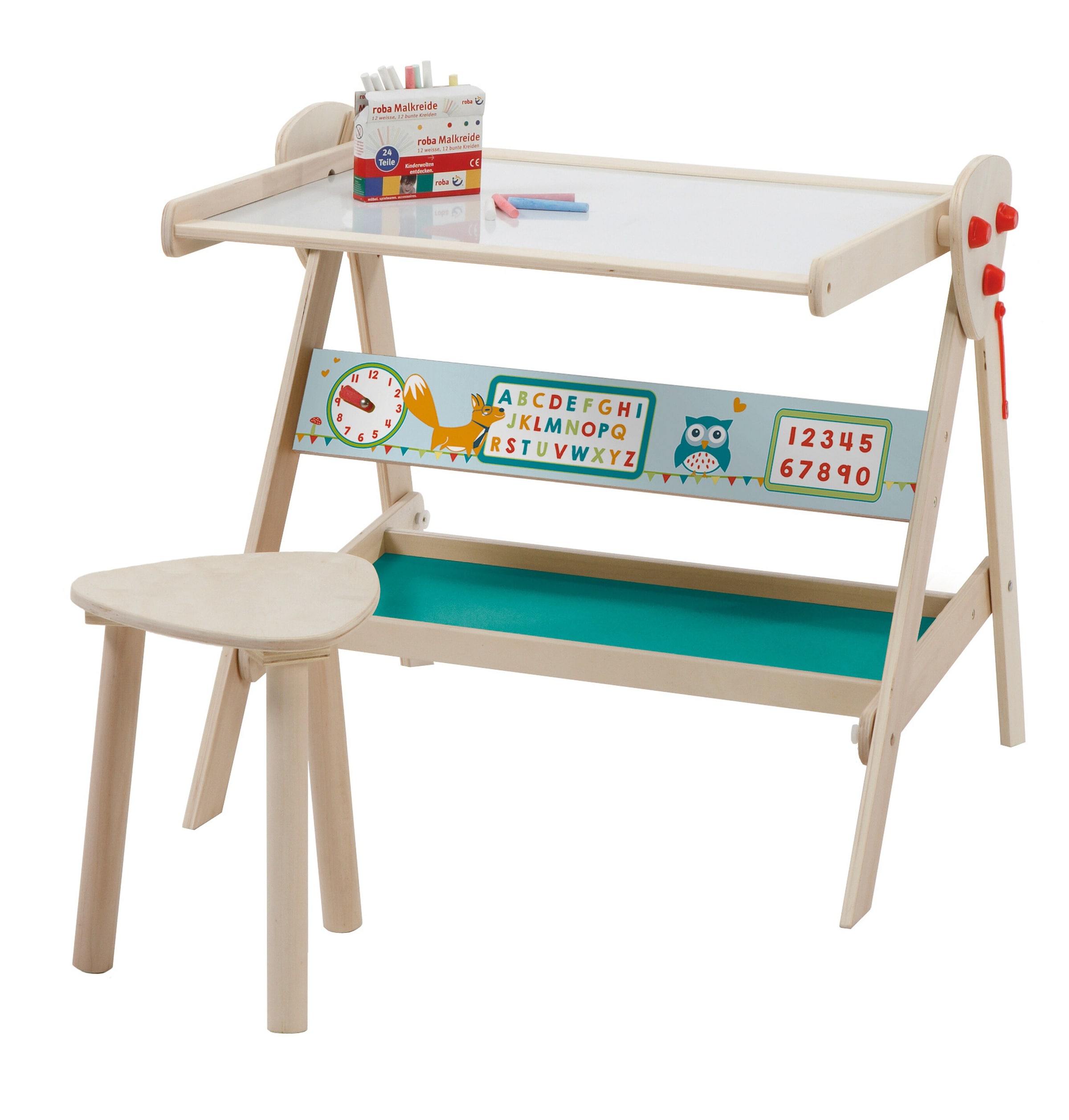 Roba Standtafel mit Hocker Fuchs und Eule