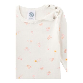 Body langarm Blumen