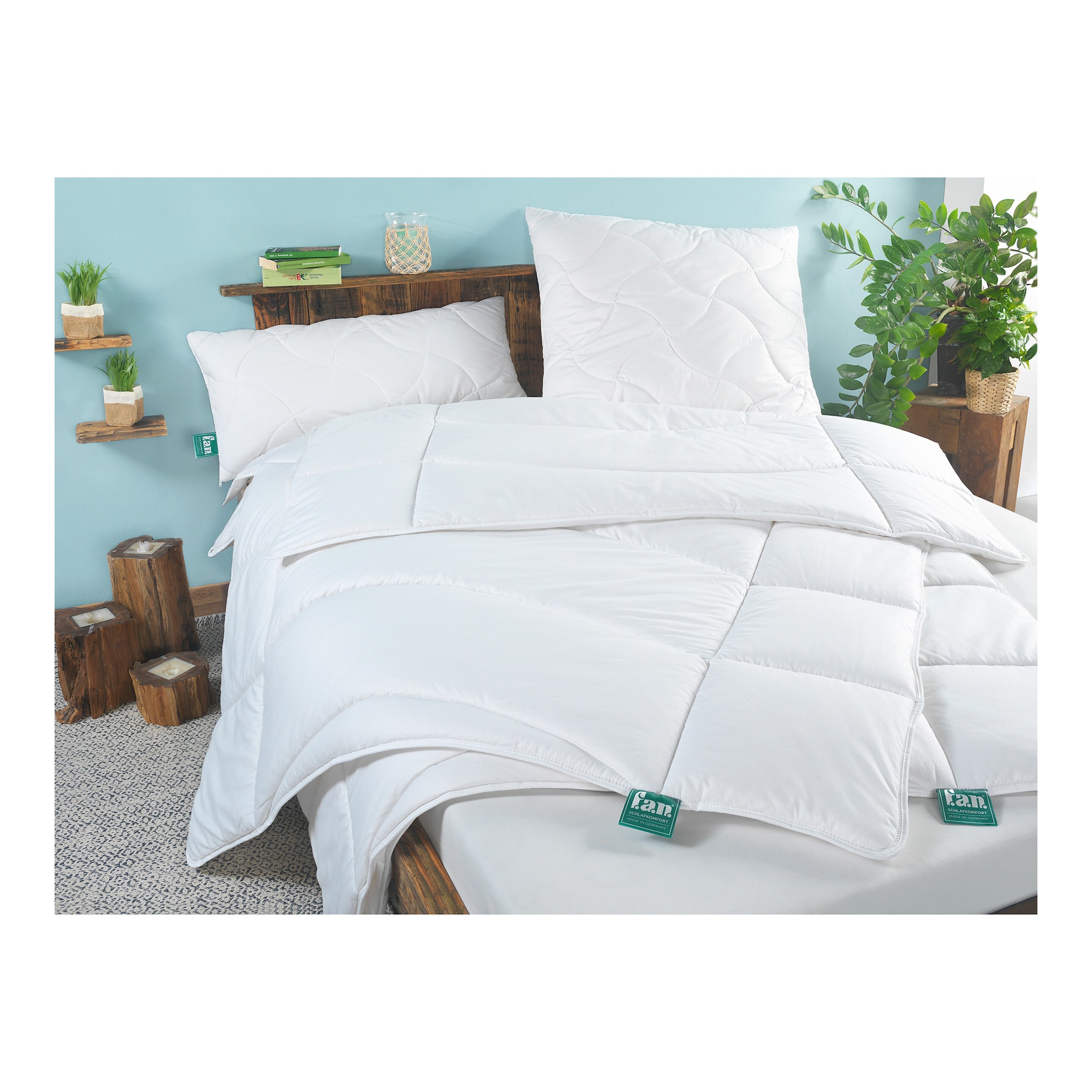 Steppdecke Klima Active Plus weiss