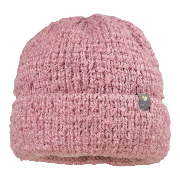 MAXIMO Strickmütze BABY GIRL-Mütze, ausgenäht Jacquard Herz Made in Germany