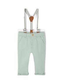 Baby Hose mit abnehmbaren Trägern, Bundweite verstellbar