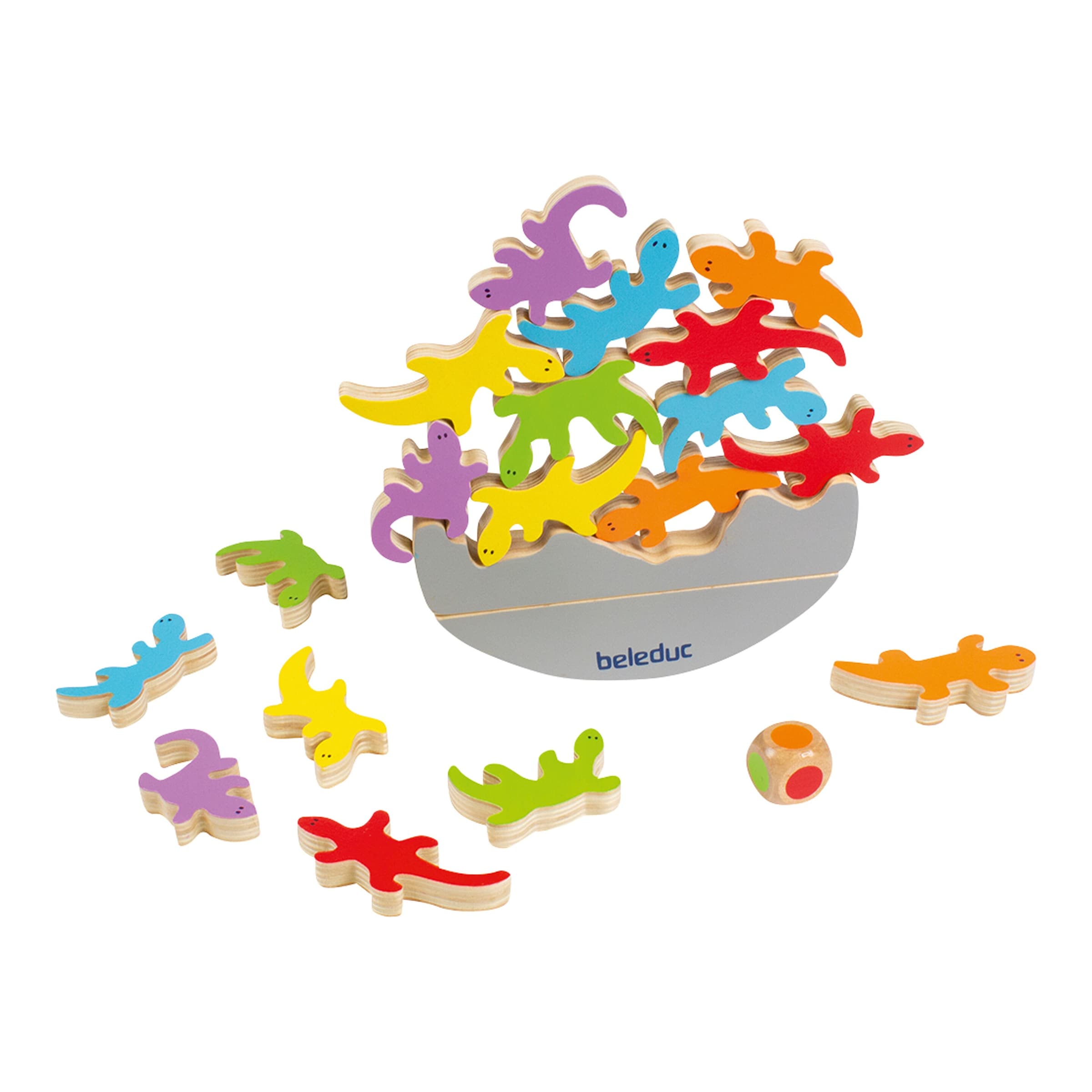 Beleduc Stapelspiel El Gecko