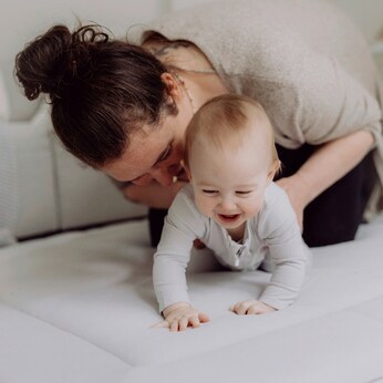 Krabbeldecke Mini Piqué 120x120 cm