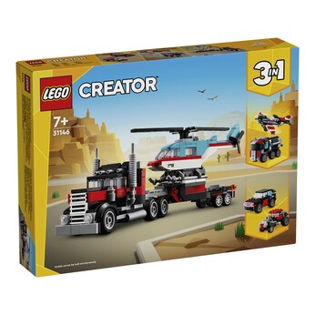 31146 Tieflader mit Hubschrauber