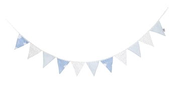 Wimpelkette Kleine Wolke blau 