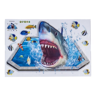 3D-Bild "Hai-Attacke"