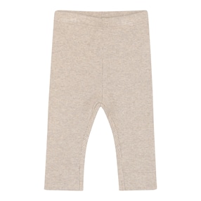 Legging matière côtelée