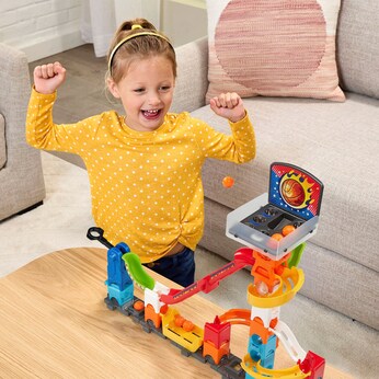 Kugelbahn Marble Rush - Basketball Set S500