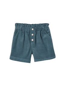 Mädchen Paperbag-Shorts aus Cord