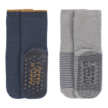 Lot de 2 paires de chaussettes antidérapantes