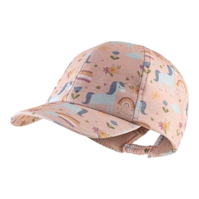 Casquette avec protection UV licorne