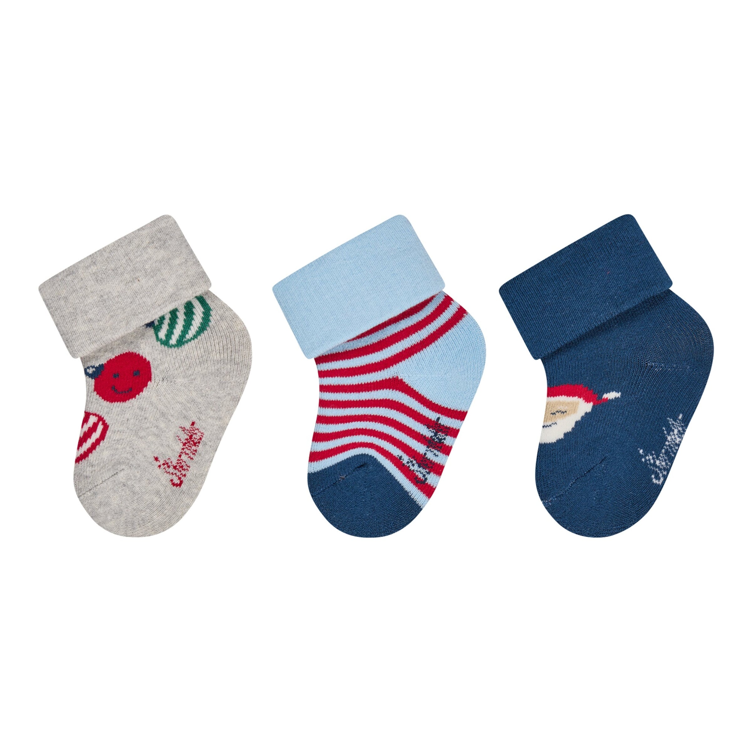 Sterntaler 3er-Pack Socken Weihnachten