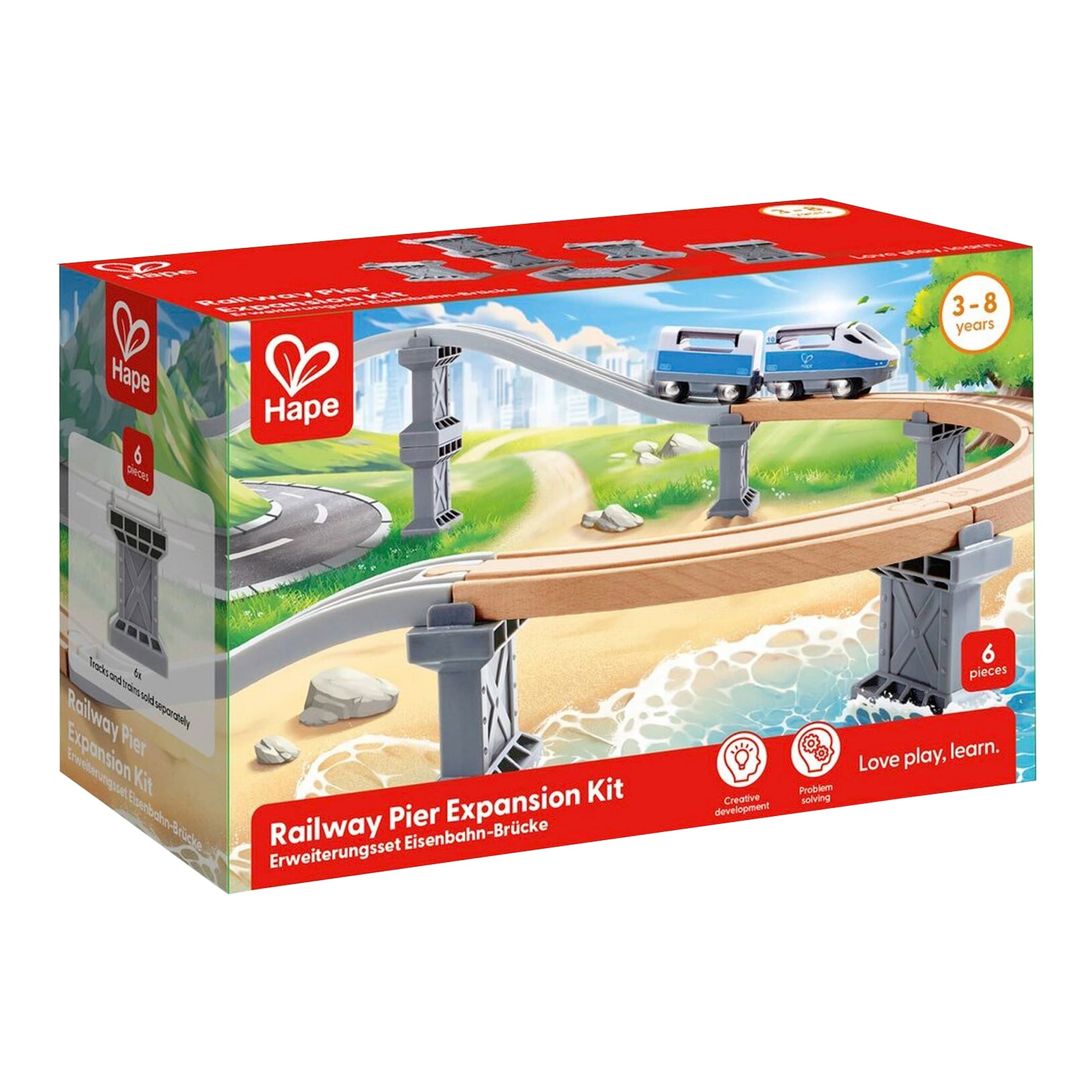 Hape Erweiterungsset Eisenbahn-Pier