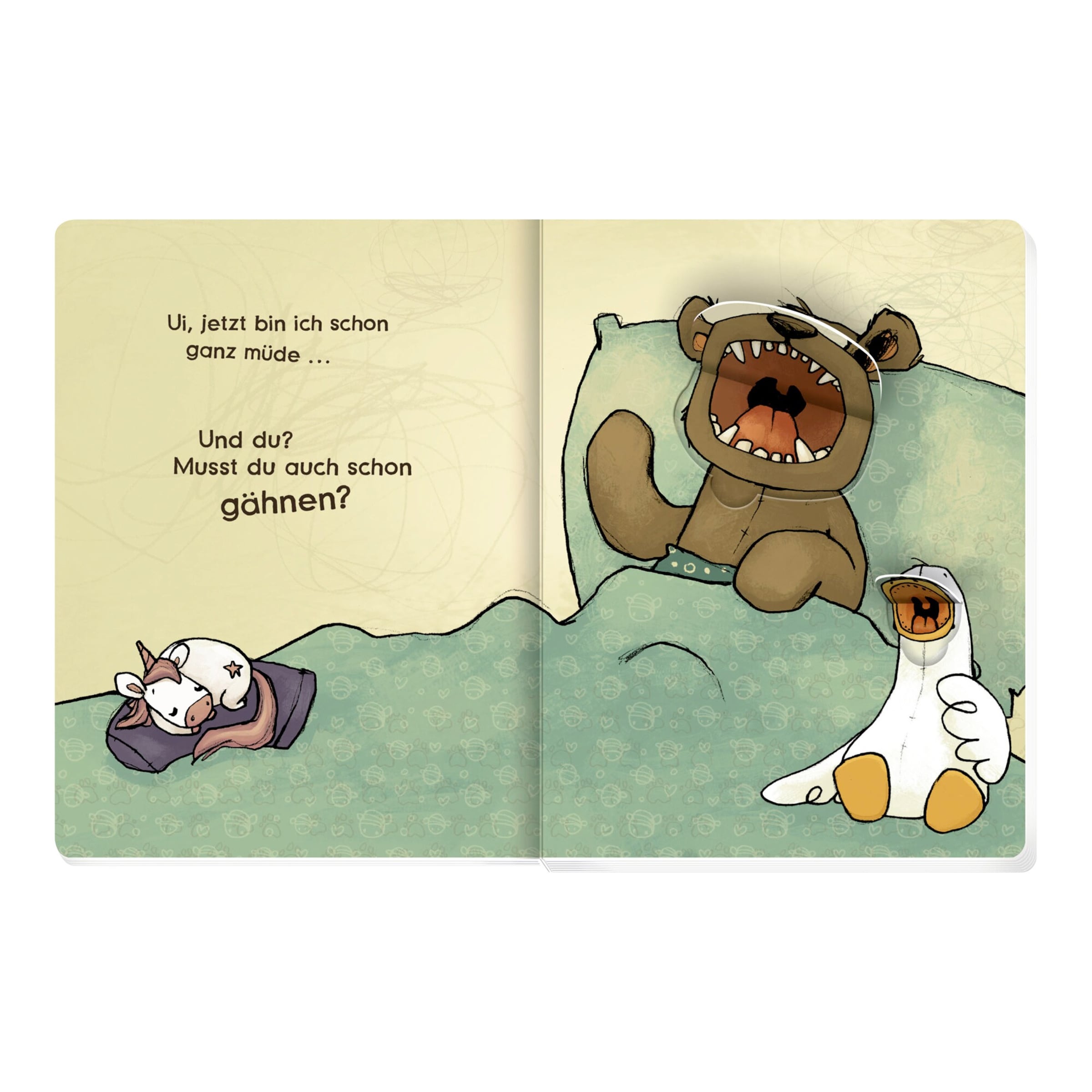 Ding, dong! Komm rein! Gute Nacht, Bär