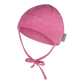 Bonnet pour nouveau-né avec liens à nouer