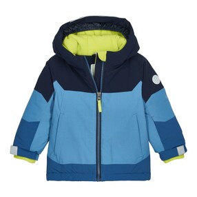 Winterjacke mit Kapuze Colorblock