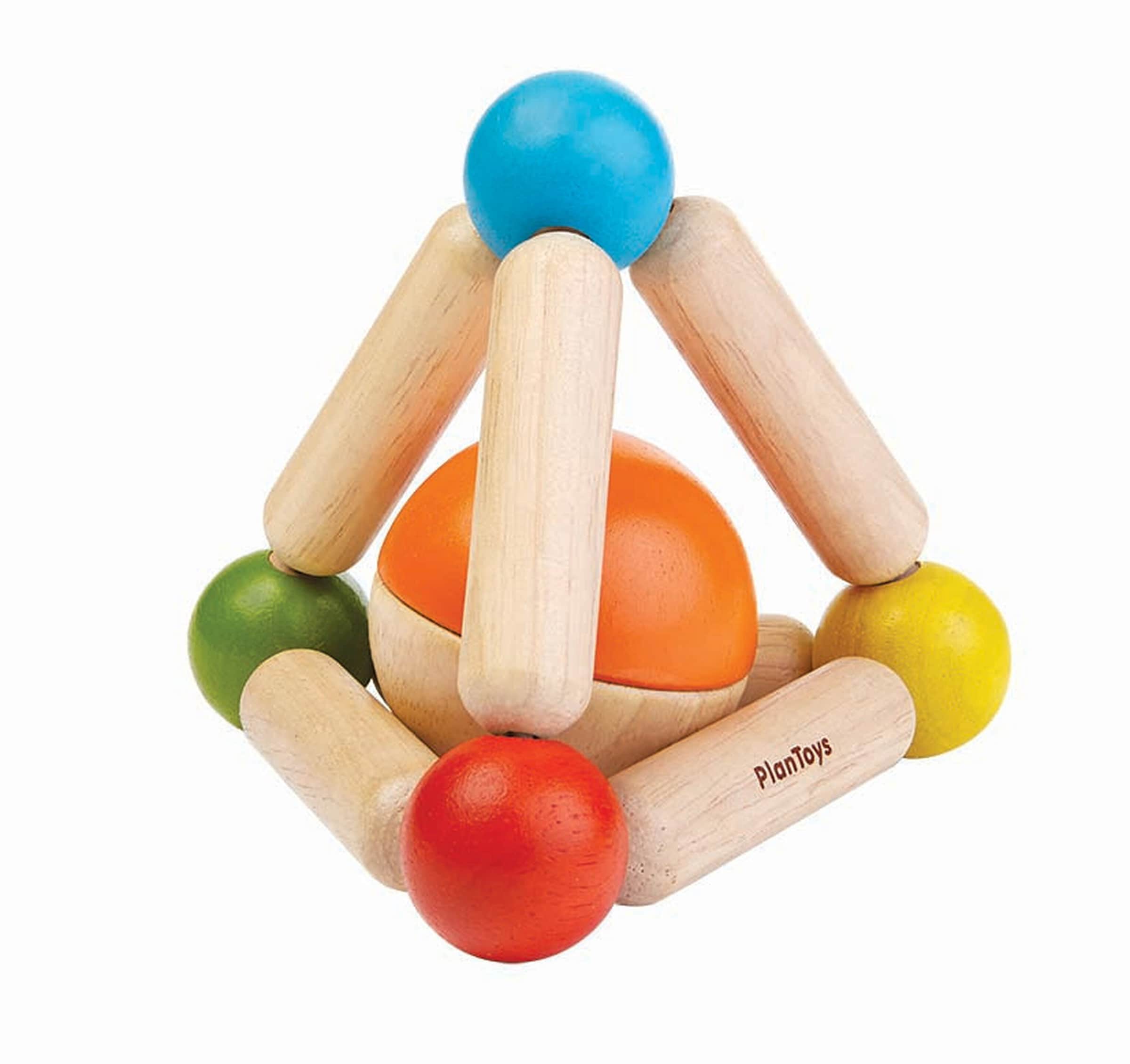 Plantoys Babyspielzeug Pyramide bunt