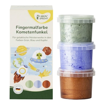 Fingermalfarbe Glitzerbande 