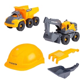 Baustellen-Set Volvo Construction Playset