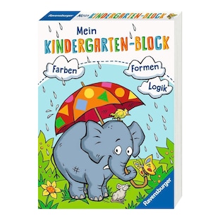 Mein Kindergarten-Block - Farben, Formen, Logik