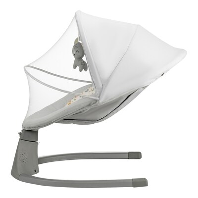 Kinderkraft Babyschaukel LUMI 2in1 light grey