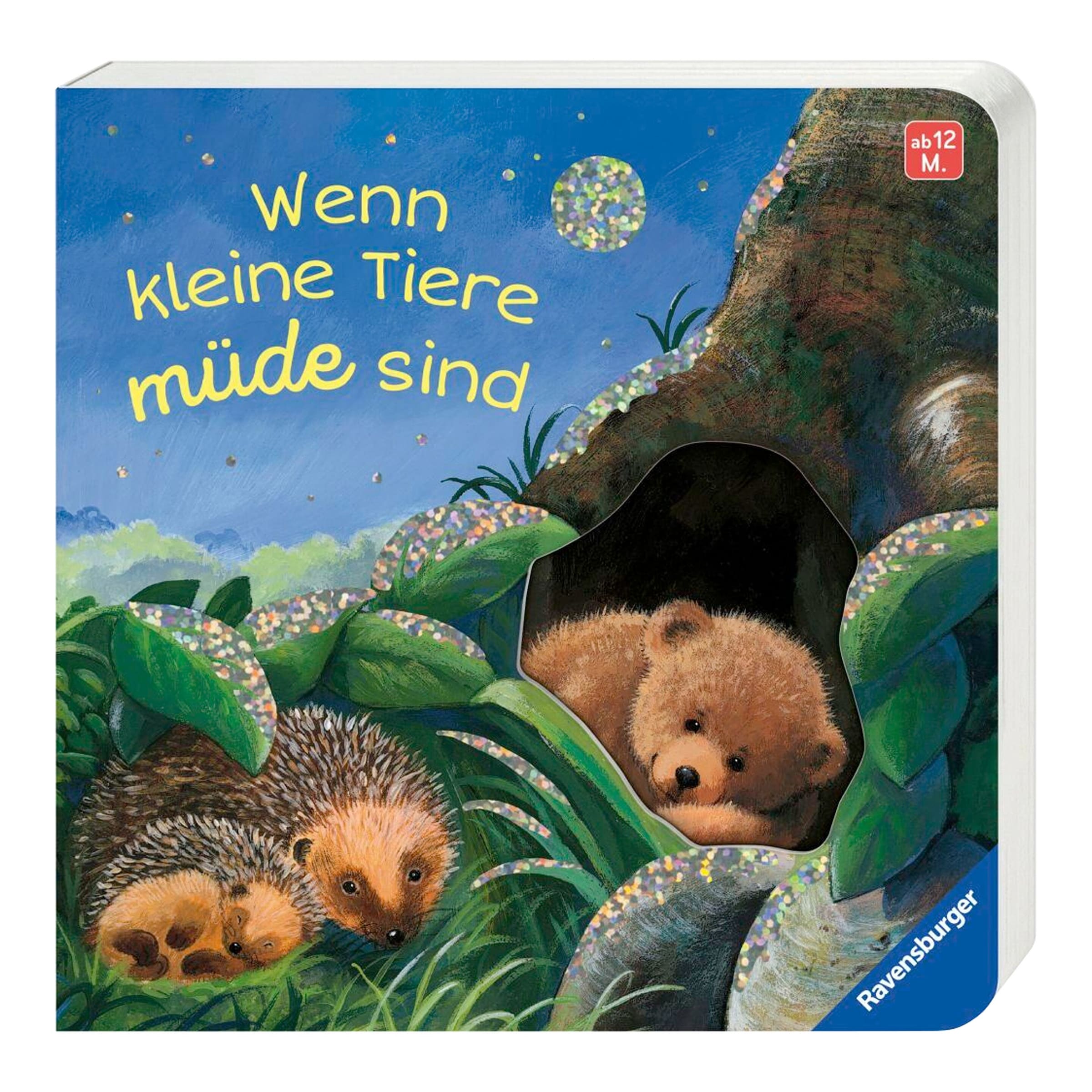 Livre d’images cartonné Wenn kleine Tiere müde sind