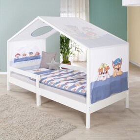Set Hausbett mit Lattenrost  