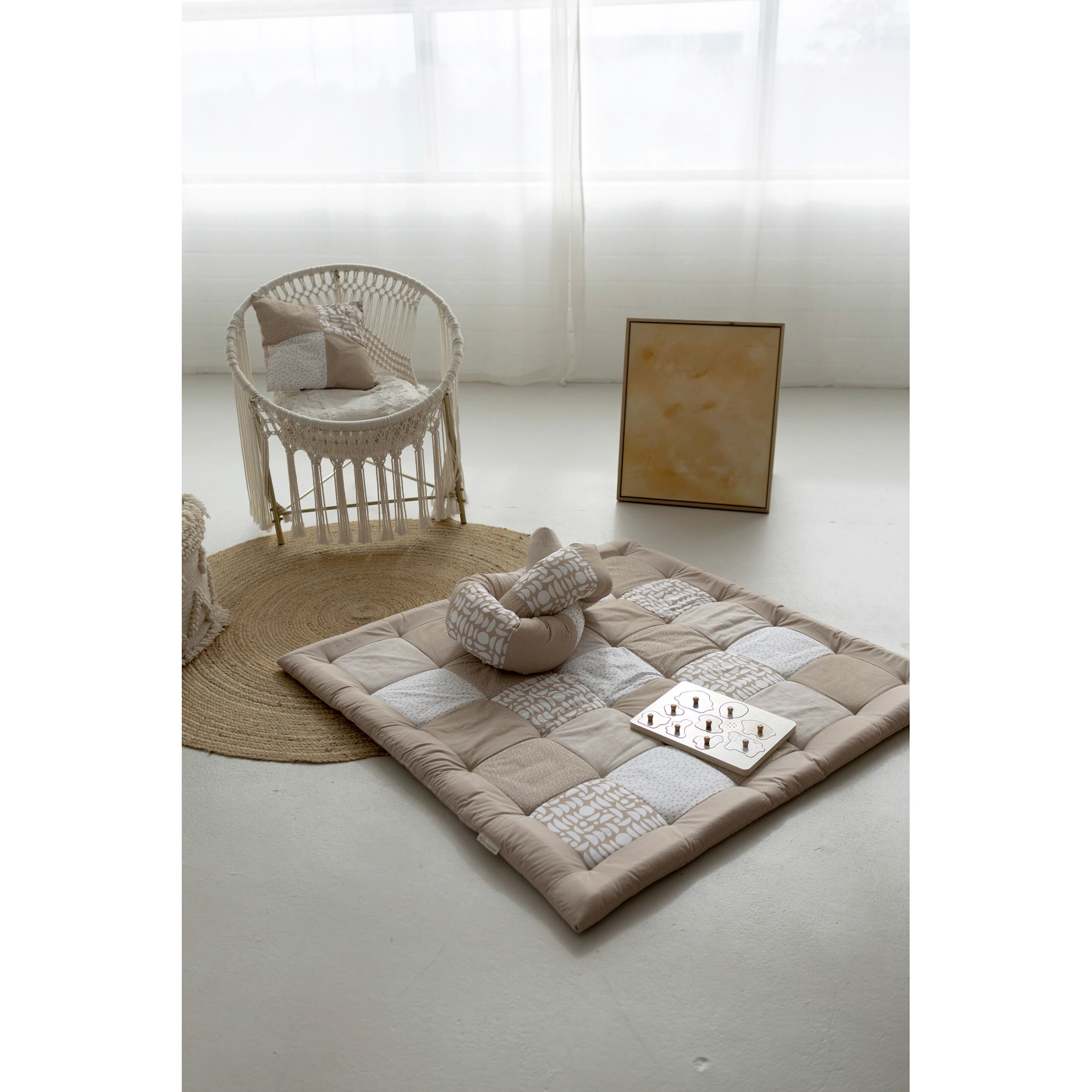 Thumbnail - Ullenboom Krabbeldecke & Laufgittereinlage Classics 120x120 cm