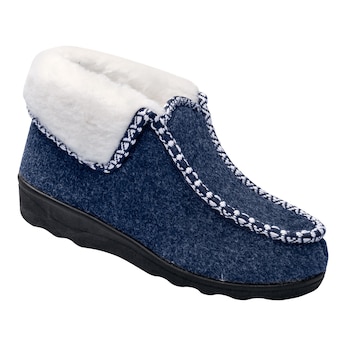 Thermopantoffels “Helga”, met wol