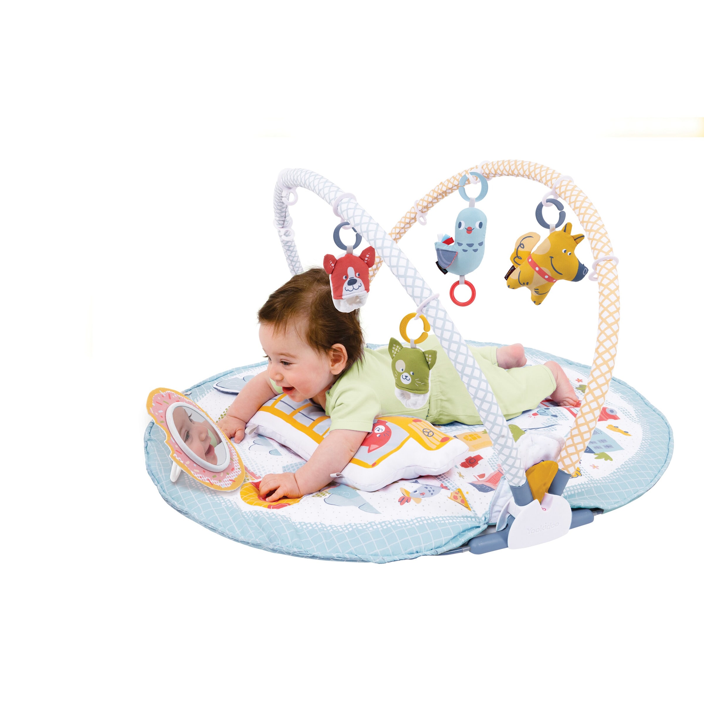 Yookidoo Liege-Sitz-Spieldecke Gymotion Urban