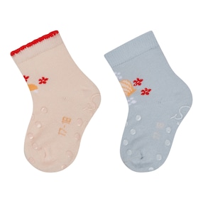 2er-Pack ABS-Krabbelsocken Ozean