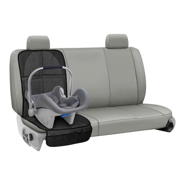 babycab - Kindersitzunterlage inkl. Rückenlehnenschutz