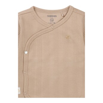 Wickelshirt langarm Rippqualität
