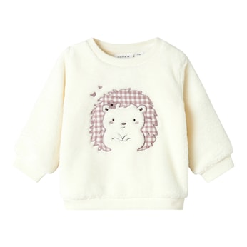 Plüsch-Sweatshirt Igel