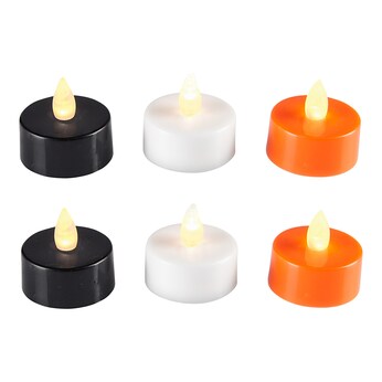 Led-theelichtjes Herfst, 6 stuks
