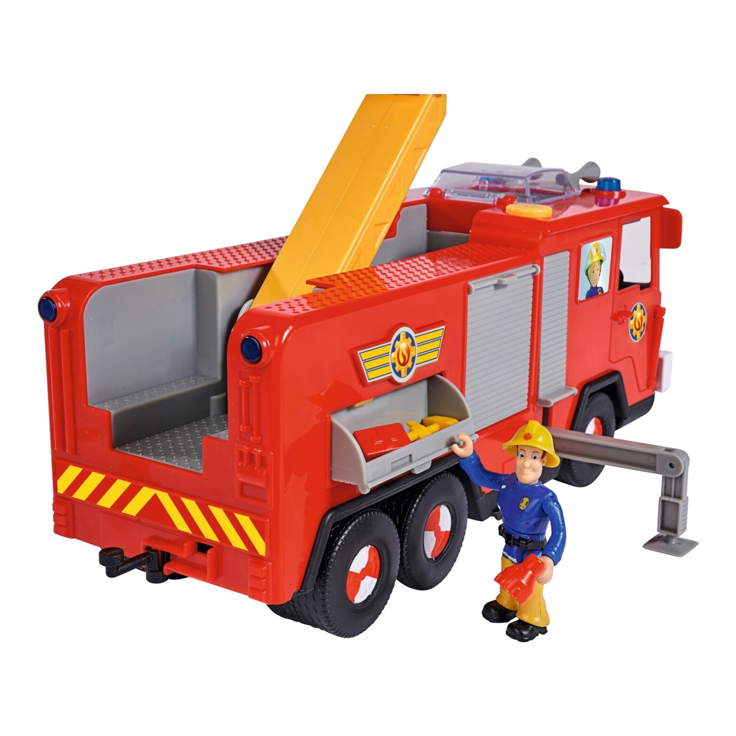 Estintore Giocattolo Pompiere Sam XL - Con Meccanismo Ad Aria Compressa, Serbatoio 650 Ml, Per Bambini Dai 3 Anni - Foto 3